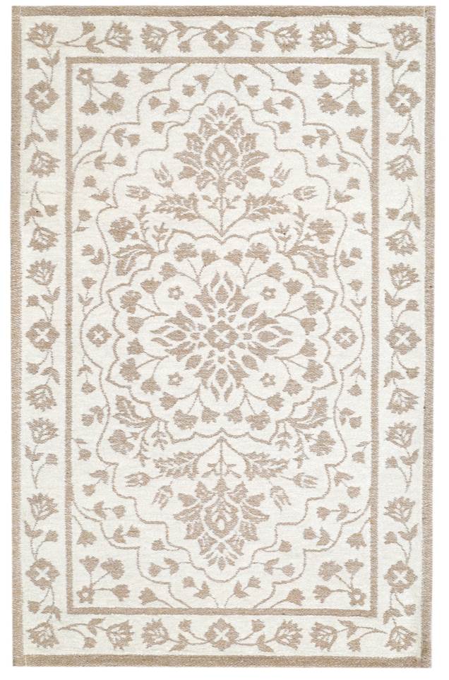 Machine Washable Floral Area Rug 24 x 40 Inch, Soft Indoor Accent Rug for Bedroom & Entryway