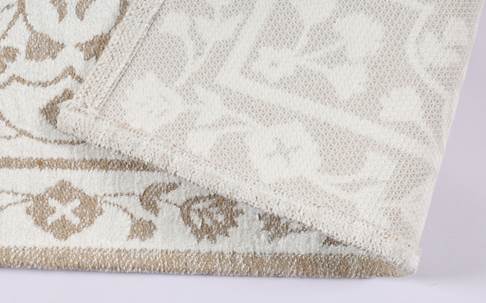 Machine Washable Floral Area Rug 24 x 40 Inch, Soft Indoor Accent Rug for Bedroom & Entryway