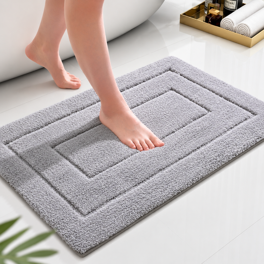 Tritex Microfiber Bath Rug | Soft & Non-Slip Absorbent Bathroom Mat