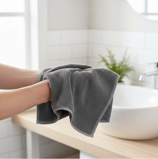 Tritex Soft Cotton Face Towels 5 Pack – Hotel Quality Hand Towels & Wash Cloths